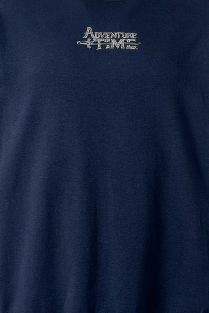  BUZO  DE ADVENTURE TIME CERRADO AZUL PARA HOMBRE