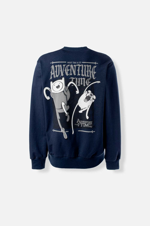 Card slide image -  BUZO  DE ADVENTURE TIME CERRADO AZUL PARA HOMBRE