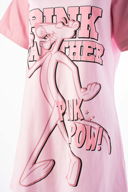  PIJAMA DE PANTERA ROSA TIPO BATOLA PARA MUJER