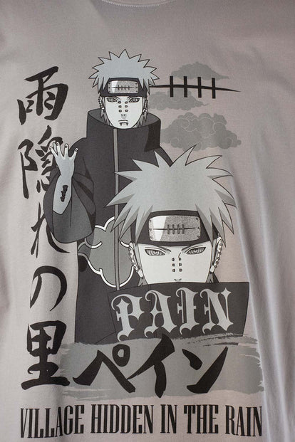  CAMISETA DE NARUTO SHIPPUDEN REGULAR FIT PARA HOMBRE