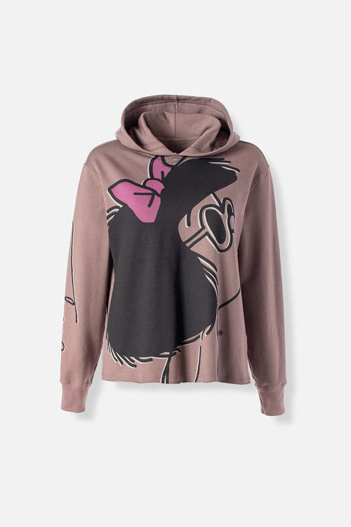 BUZO DE MAFALDA CON CAPUCHA PARA MUJER