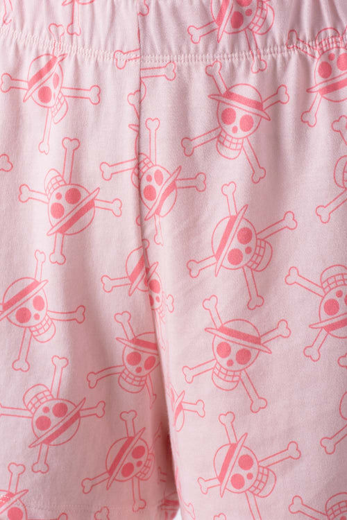 PIJAMA DE ONE PIECE DE PANTALÓN CORTO PARA MUJER