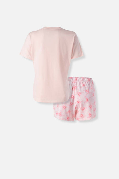 PIJAMA DE ONE PIECE DE PANTALÓN CORTO PARA MUJER