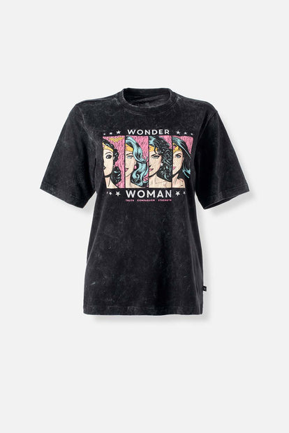 CAMISETA DE WONDER WOMAN REGULAR FIT PARA MUJER