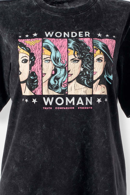 CAMISETA DE WONDER WOMAN REGULAR FIT PARA MUJER
