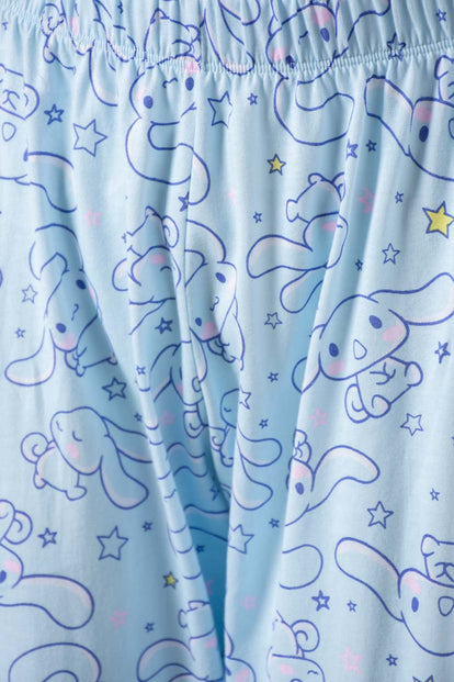  PIJAMA DE CINNAMOROLL DE PANTALON PARA MUJER