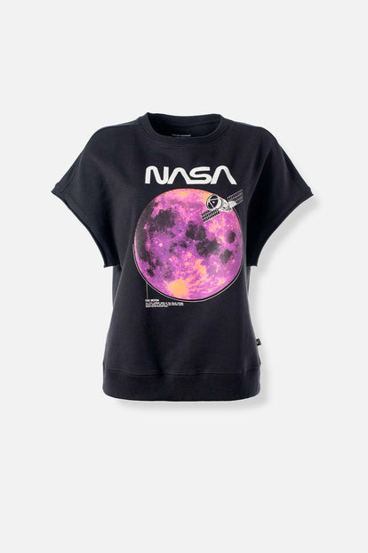  CAMISETA DE NASA REGULAR FIT PARA MUJER