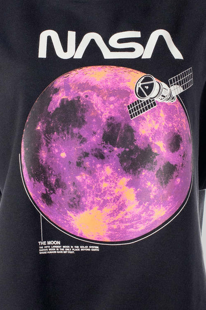  CAMISETA DE NASA REGULAR FIT PARA MUJER