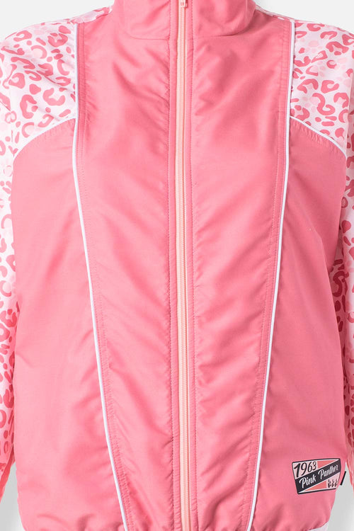Card slide image -  CHAQUETA DE LA PANTERA ROSA CON CIERRE PARA MUJER
