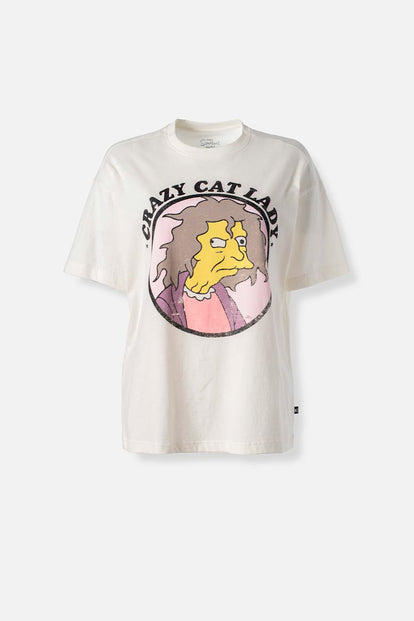 CAMISETA DE LOS SIMPSONS RELAX FIT PARA MUJER