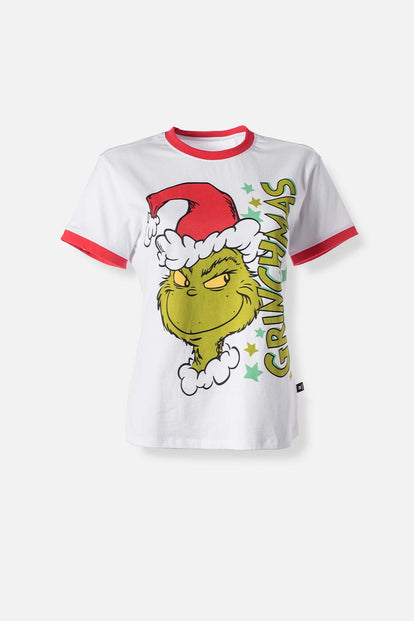  CAMISETA THE GRINCH SLIM FIR PARA MUJER