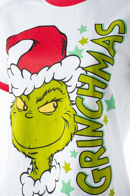Card slide image -  CAMISETA THE GRINCH SLIM FIR PARA MUJER