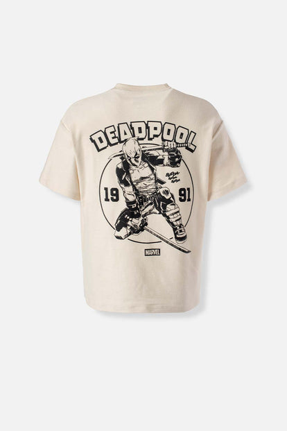  CAMISETA DE DEADPOOL RELAX FIT PARA HOMBRE