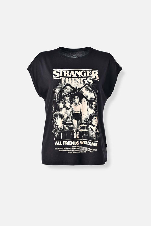 Card slide image -  CAMISETA STRANGER THINGS REGULAR FIT PARA MUJER
