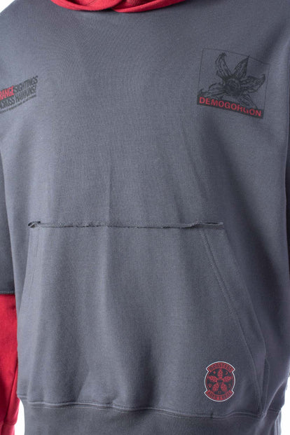 BUZO DE STRANGER THINGS CON CAPUCHA PARA HOMBRE