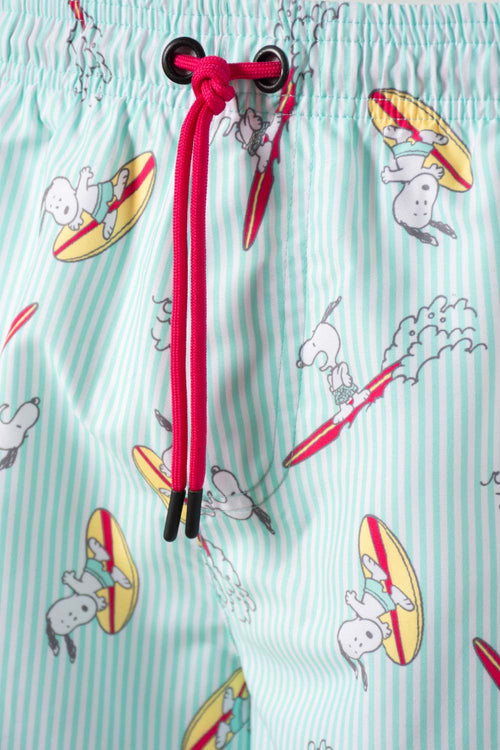 Card slide image -  PANTALONETA DE BAÑO DE SNOOPY AZUL PARA HOMBRE