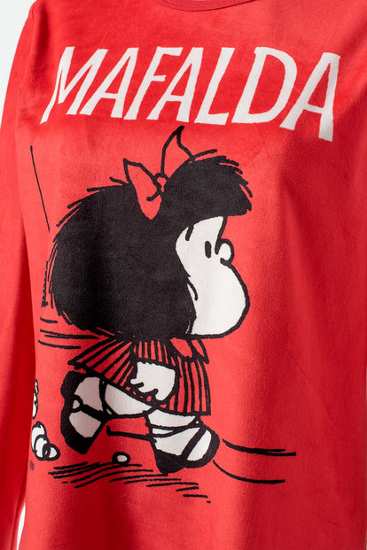  PIJAMA DE MAFALDA DE PANTALON PARA MUJER