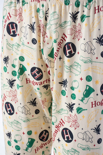  PIJAMA DE HARRY POTTER CON PANTALON LARGO PARA MUJER