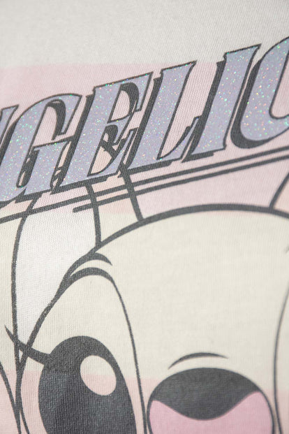  CAMISETA DE LILO Y STITCH OVERSIZED FIT PARA MUJER