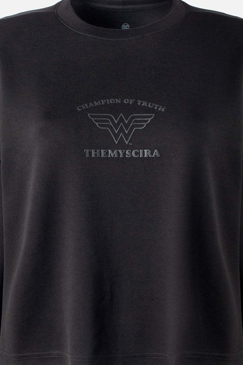 CAMISETA DE WONDER WOMAN OVERSIZED FIT PARA MUJER
