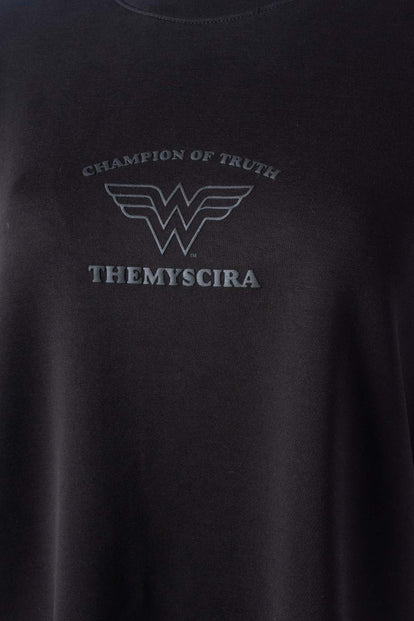 CAMISETA DE WONDER WOMAN OVERSIZED FIT PARA MUJER