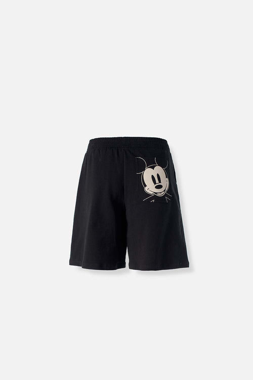 Card slide image -  SHORT DE MICKEY MOUSE CON CINTURA ELÁSTICA PARA MUJER