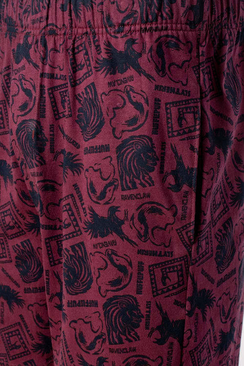 Card slide image -  PIJAMA DE HARRY POTTER CON PANTALON CORTO PARA HOMBRE