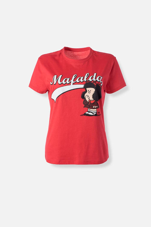Card slide image -  CAMISETA DE MAFALDA SLIM FIT PARA MUJER