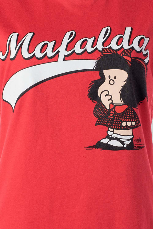 Card slide image -  CAMISETA DE MAFALDA SLIM FIT PARA MUJER