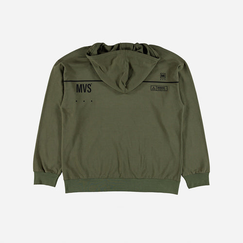 Card slide image -  BUZO MOVIES CERRADO VERDE MILITAR PARA HOMBRE