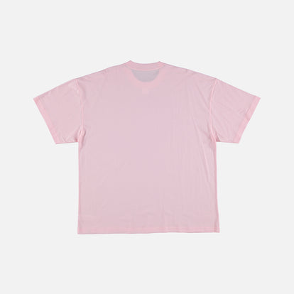  CAMISETA MOVIES MANGA CORTA OVERSIZE ROSADA GÉNERO NEUTRO ( TE RECOMENDAMOS COMPRAR UNA TALLA MENOR A  LA HABITUAL)