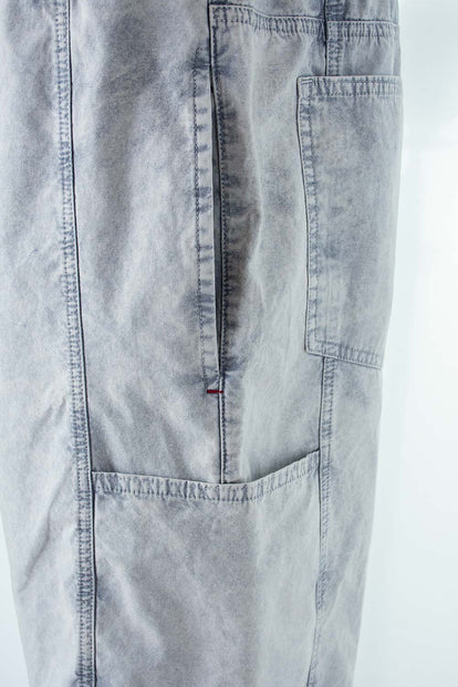  BERMUDA DE MOVIES AZUL BOREAL CON ELÁSTICO EN CINTURA PARA HOMBRE