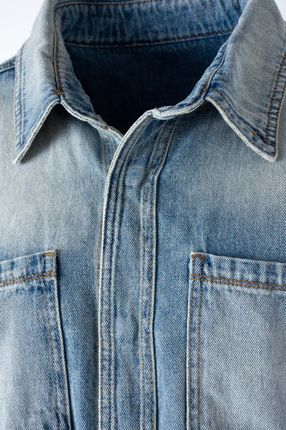  CHAQUETA DE MOVIES TONO MEDIO EN DENIM PARA HOMBRE
