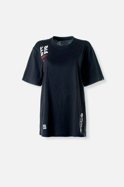  CAMISETA DE MOVIES MANGA CORTA NEGRA GÉNERO NEUTRO
