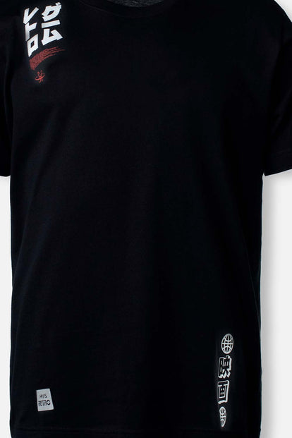  CAMISETA DE MOVIES MANGA CORTA NEGRA GÉNERO NEUTRO