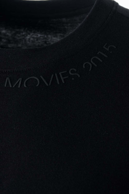  CAMISETA DE MOVIES MANGA CORTA NEGRA GÉNERO NEUTRO