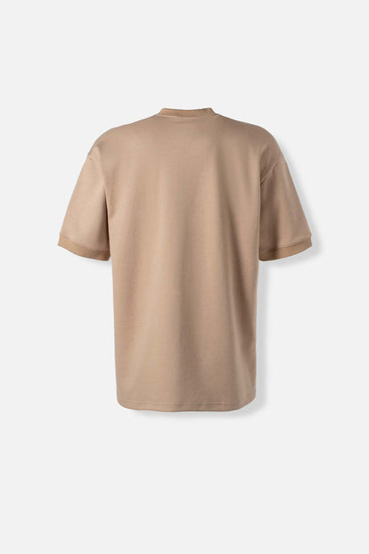  CAMISETA DE MOVIES OVERSIZE CARAMELO PARA HOMBRE
