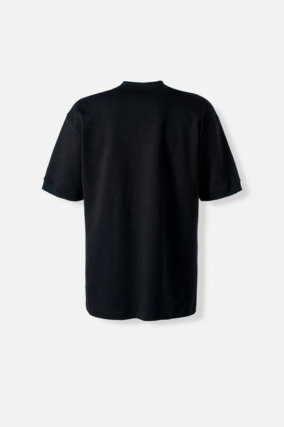  CAMISETA DE MOVIES OVERSIZE NEGRO PARA HOMBRE