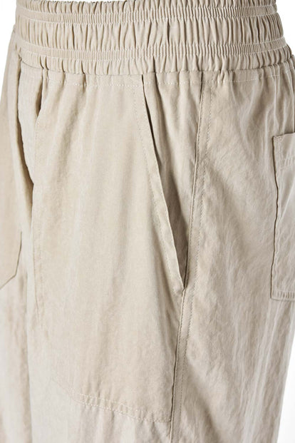  PANTALÓN DE MOVIES TIPO CARGO COLOR ARENA PARA MUJER