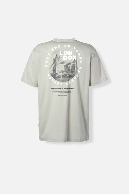  CAMISETA DE MOVIES VERDE MANGA CORTA PARA HOMBRE