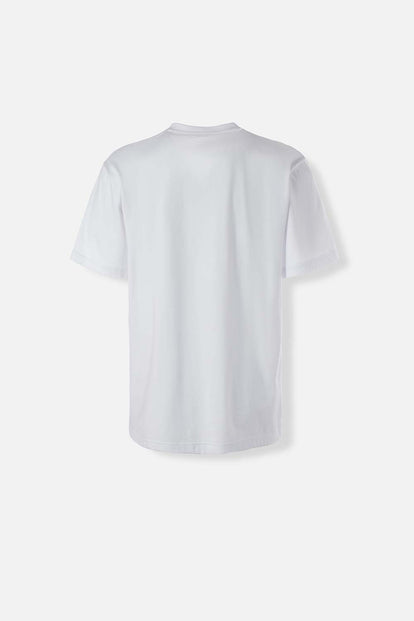  CAMISETA DE MOVIES MANGA CORTA BLANCA PARA HOMBRE