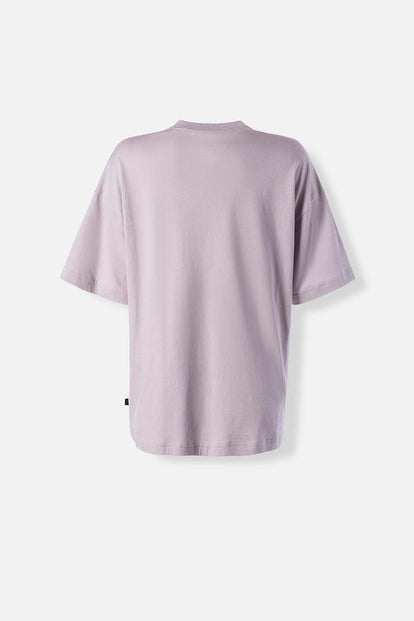  CAMISETA DE NIRVANA MANGA CORTA COLOR LIRIO PARA MUJER