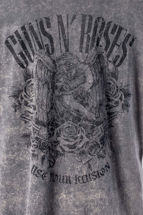 Card slide image -  CAMISETA DE GUNS AND ROSES REGULAR FIT PARA HOMBRE