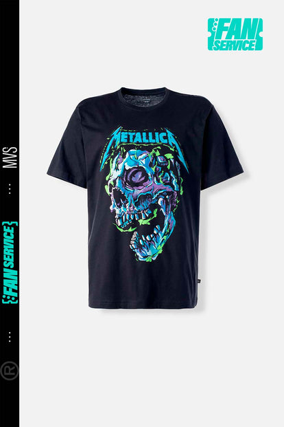  CAMISETA DE METALLICA REGULAR FIT PARA HOMBRE