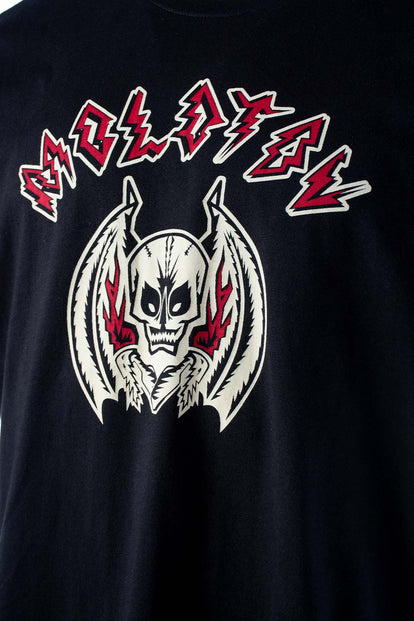  CAMISETA DE MOLOTOV MANGA CORTA NEGRA PARA HOMBRE