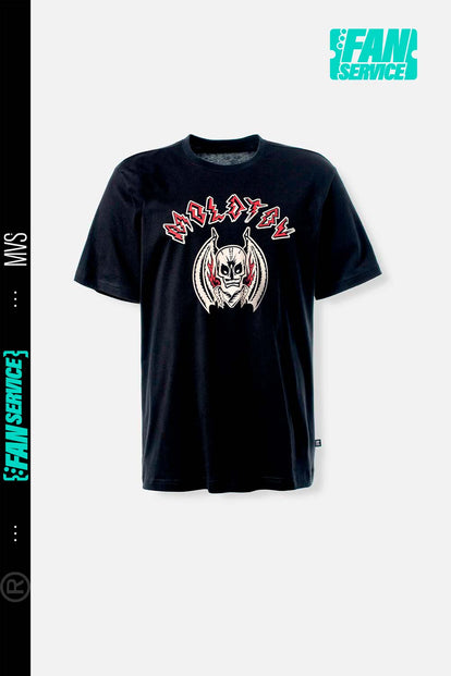  CAMISETA DE MOLOTOV MANGA CORTA NEGRA PARA HOMBRE