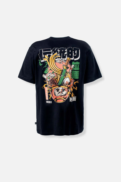  CAMISETA DE MOVIES MANGA CORTA NEGRA PARA HOMBRE