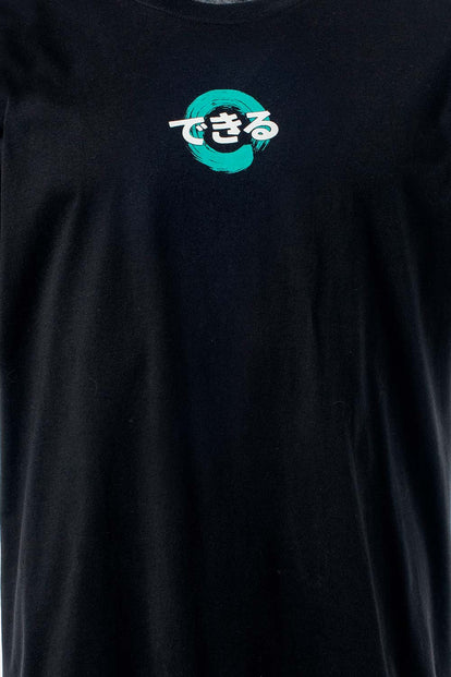  CAMISETA DE MOVIES MANGA CORTA NEGRA PARA HOMBRE