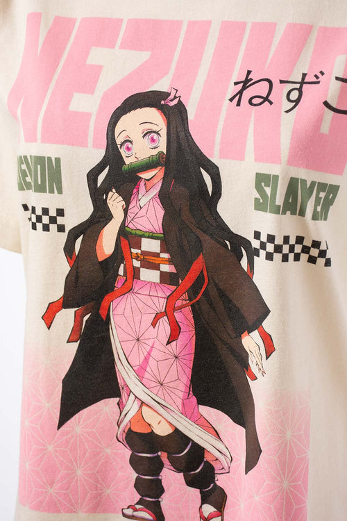 Card slide image -  CAMISETA DE DEMON SLAYER REGULAR FIT PARA MUJER