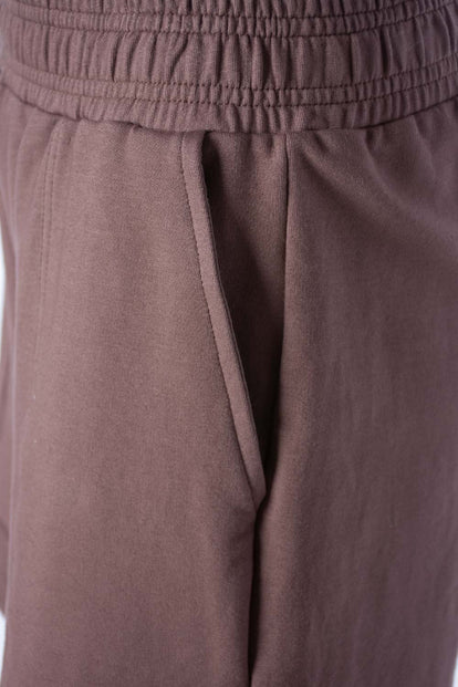  SHORT DE MOVIES CON CINTURA ELÁSTICA CAFE PARA MUJER